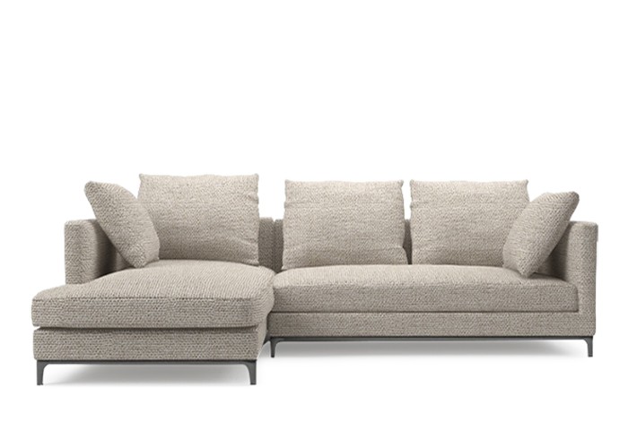 Lazytime Ecksofa in Stoff